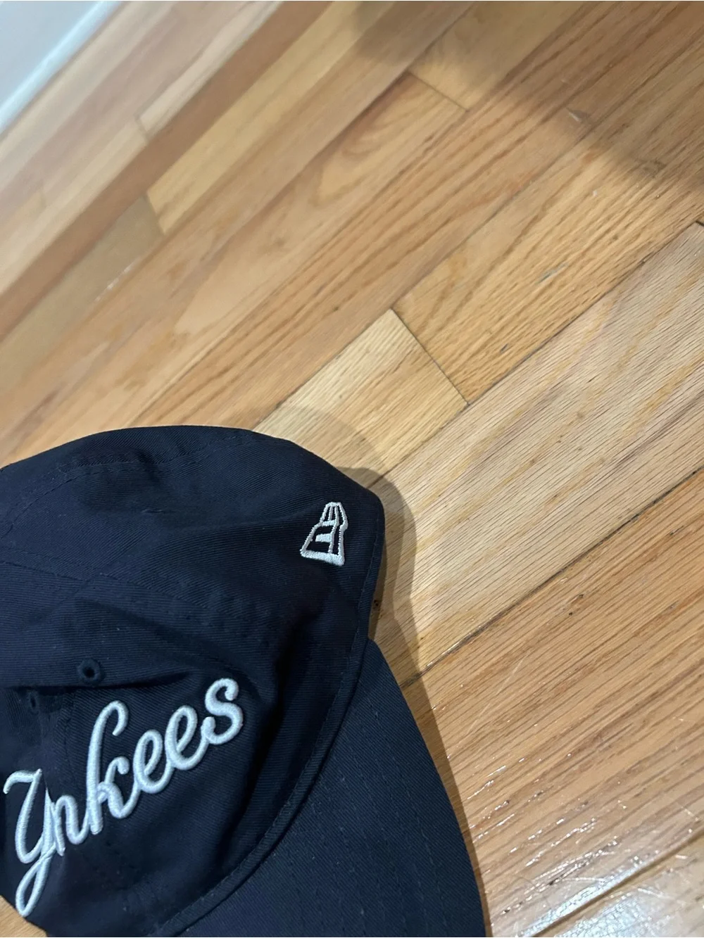 Navy Yankees 2000 WORLD SERIES Script Logo Baseball Cap